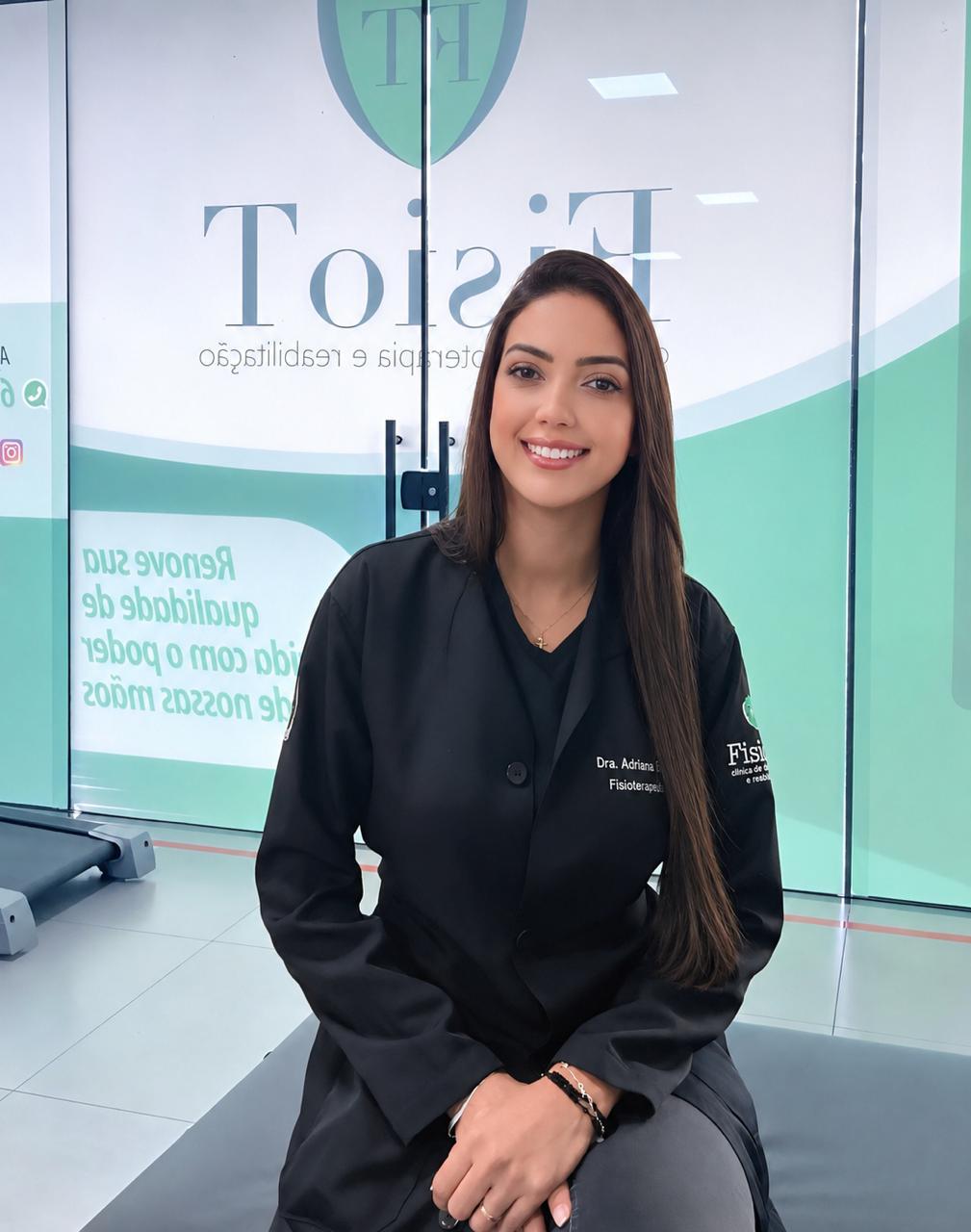 Retrato de Adriana Santana, fisioterapeuta