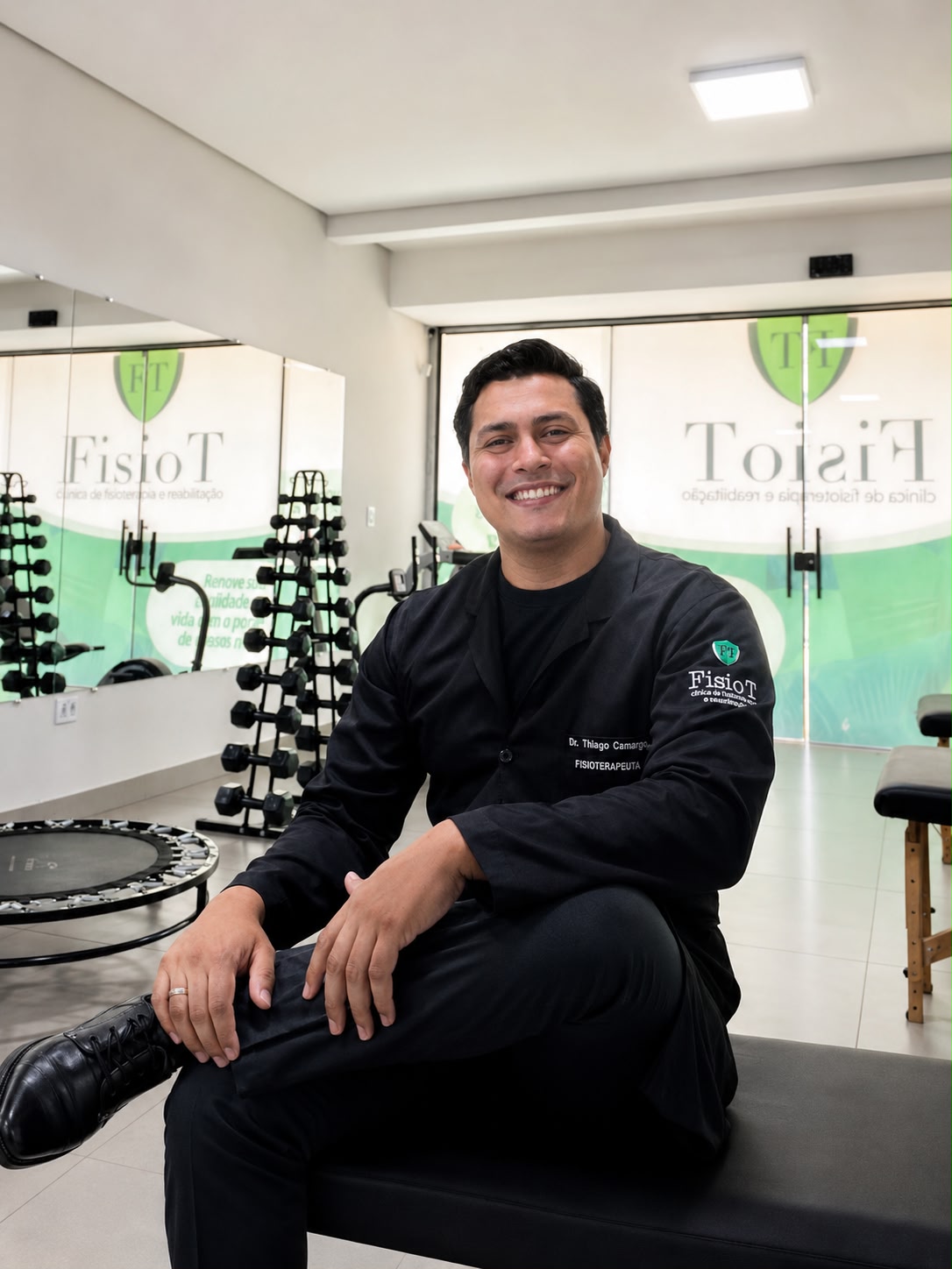 Retrato de Thiago Camargo, fisioterapeuta
